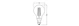 ledvance Mini-ball shape lamp pfm cla clp 3,4w/827 470lm e14 cl