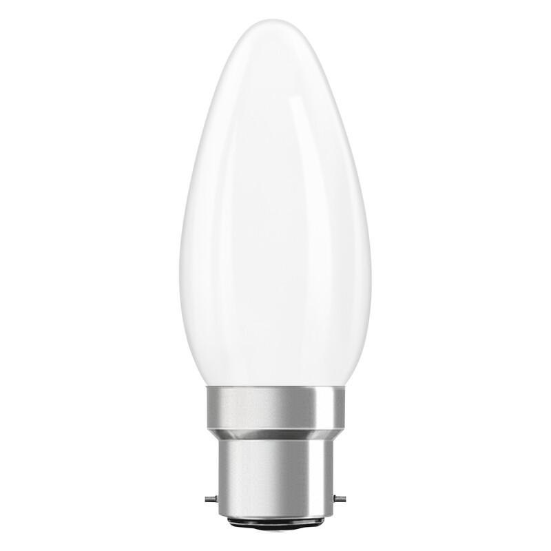 ledvance Kronlampa performance classic clb 3,4w/827 470lm b22d fr