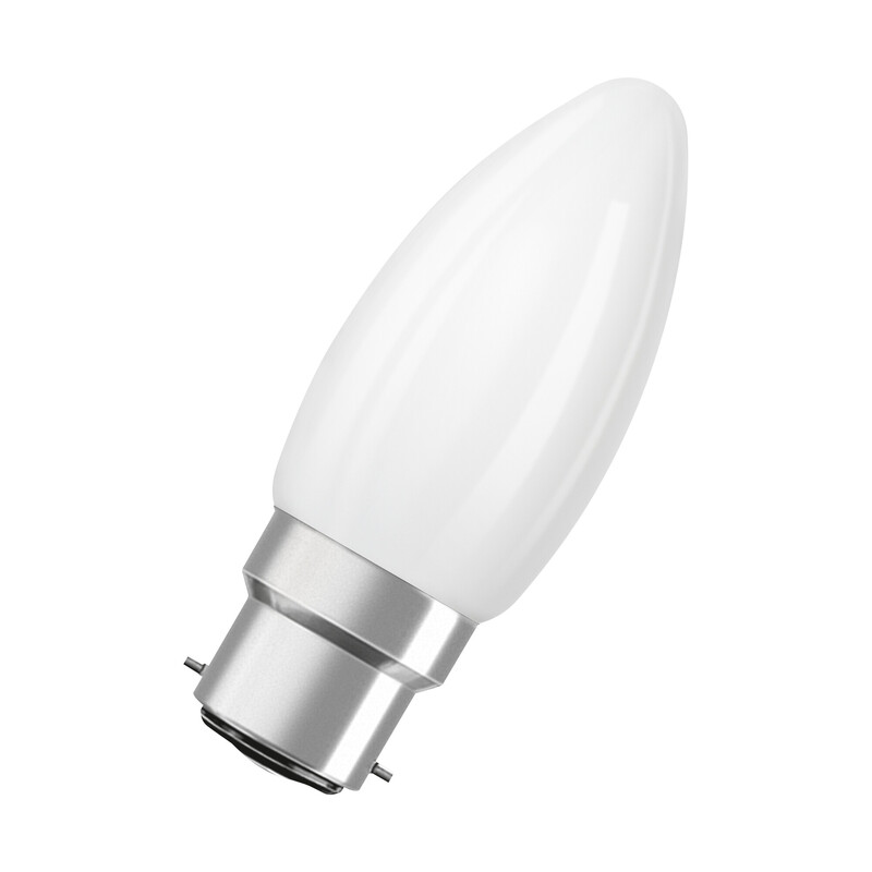 ledvance Kronlampa performance classic clb 3,4w/827 470lm b22d dim fr