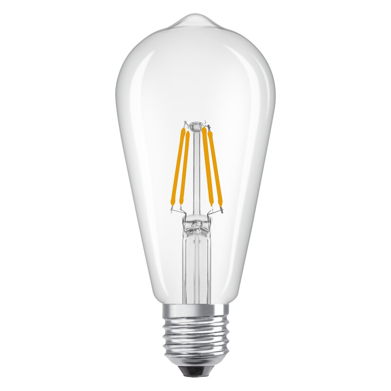 ledvance Inredningslampa pfm classic st64 3,4w/827 470lm e27 cl