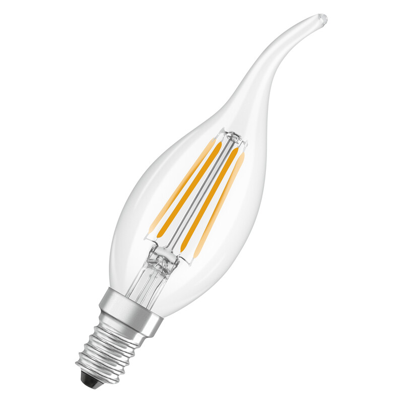 ledvance Kronlampa performance classic clba 3,4w/827 470lm e14 cl