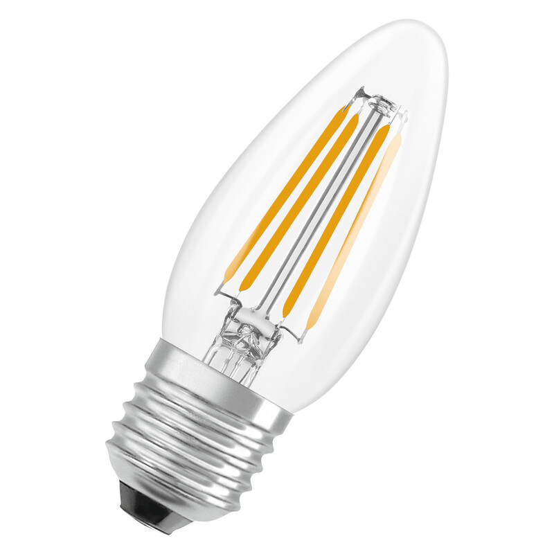 ledvance Candle lamp pfm classic clb 3,4w/827 470lm e27 cl