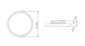 ledimo Surface mnt./suspen. luminaire office round 400mm 3cct b mp d