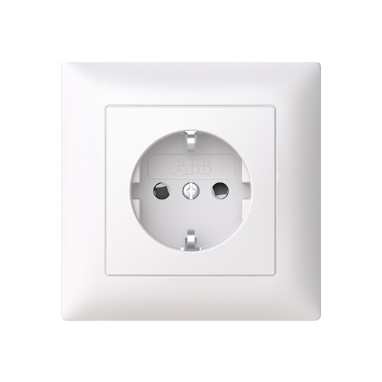 SOCKET-OUTLET SAGA 1S/16A/IP21 FSQ FRAME