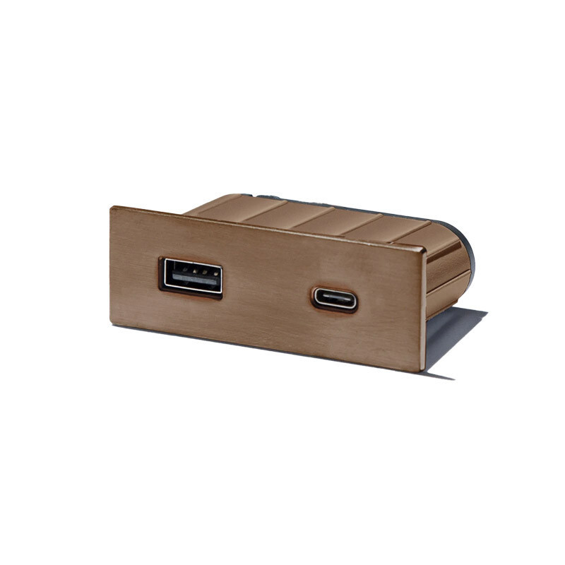VÄGGUTTAG PICK-3 OUTLET KUPARI