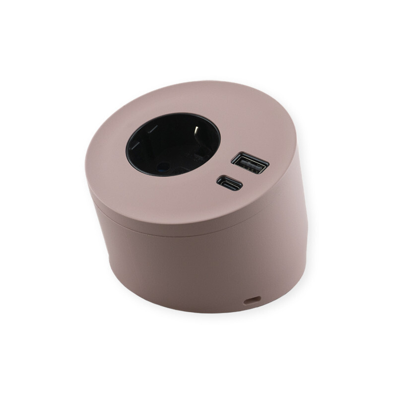 VÄGGUTTAG SPOT SURFACE OUTLET PINKKI
