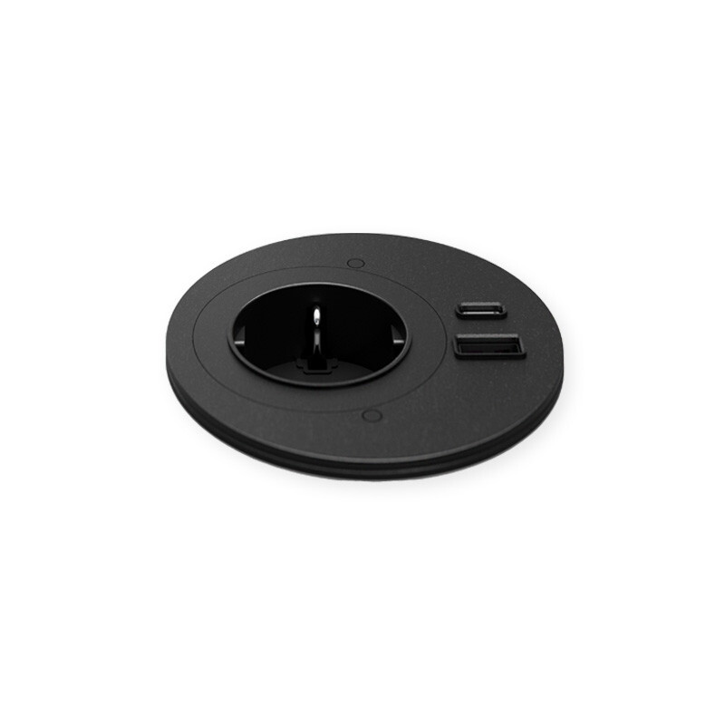 limente Vägguttag spot recessed outlet, mus