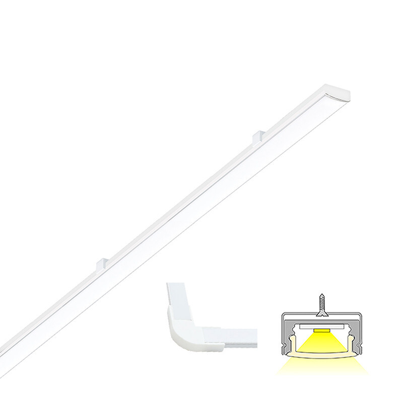 limente Valoprofiili/-nauha linea20com 24w 3k val