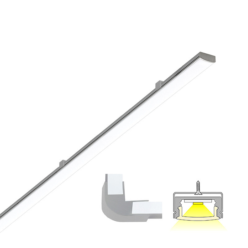 LED STRIP LINEA40COM 48W 3K AL