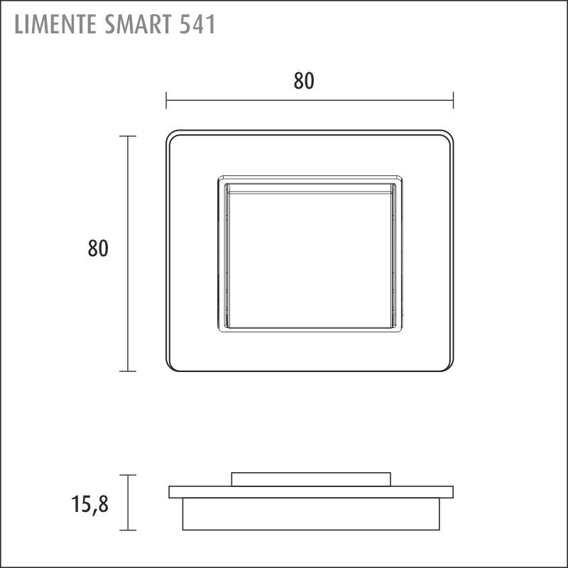 limente Painike langaton smart 543 lx-1 säädin mus