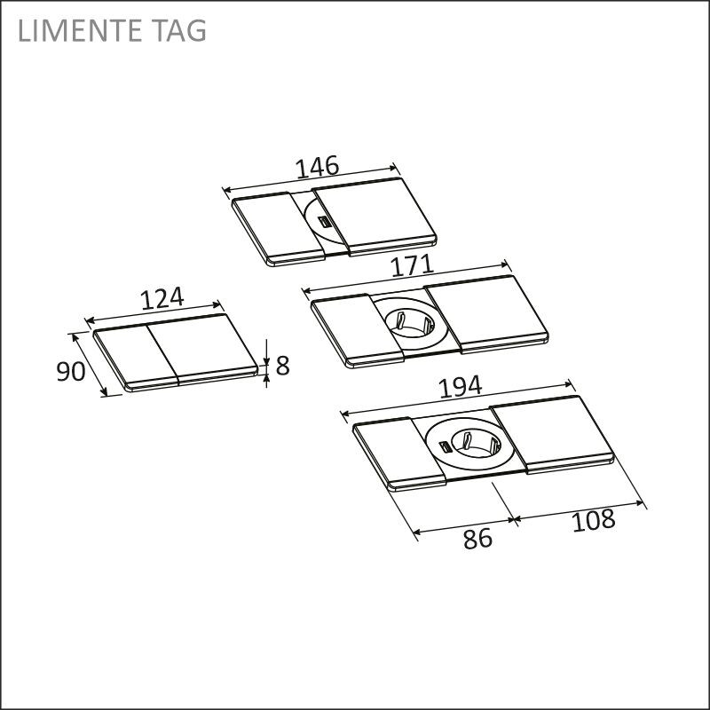 limente Pistorasia tag usb a kannella, mus