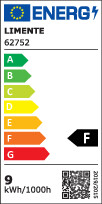limente Led strip profil 85 ir-dim 4000k 9w