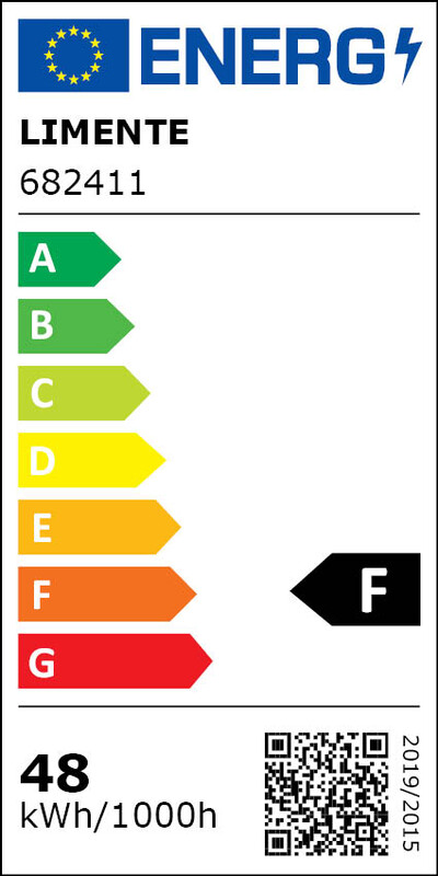 limente Led strip corner40com 48w 3k al wh