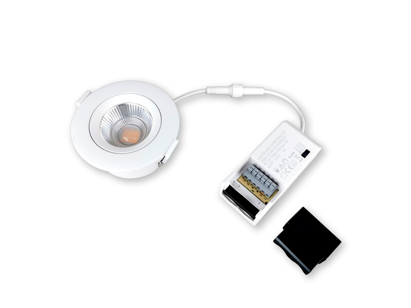 DOWNLIGHT SALLA 8W 38DEG 3CCT WHITE