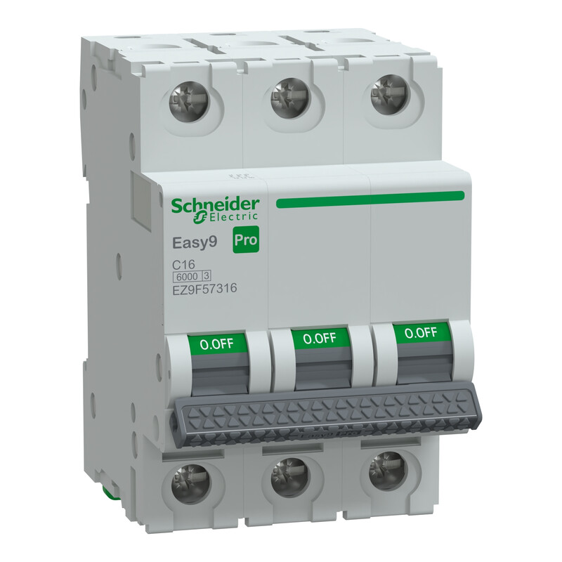 MINIATURE CIRCUIT BREAKEREASY9 EASY9 MCB 3C16 6KA