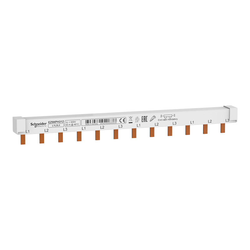 BUSBAR EASY9 EASY9 VIRTAKISKO 3P 12 MOD
