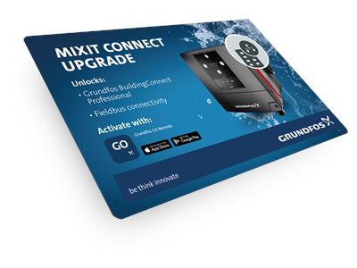 LÄMMÖNSÄÄTÖJÄRJESTELM GRUNDFOS MIXIT CONNECT 1 LICENSE, PHYS