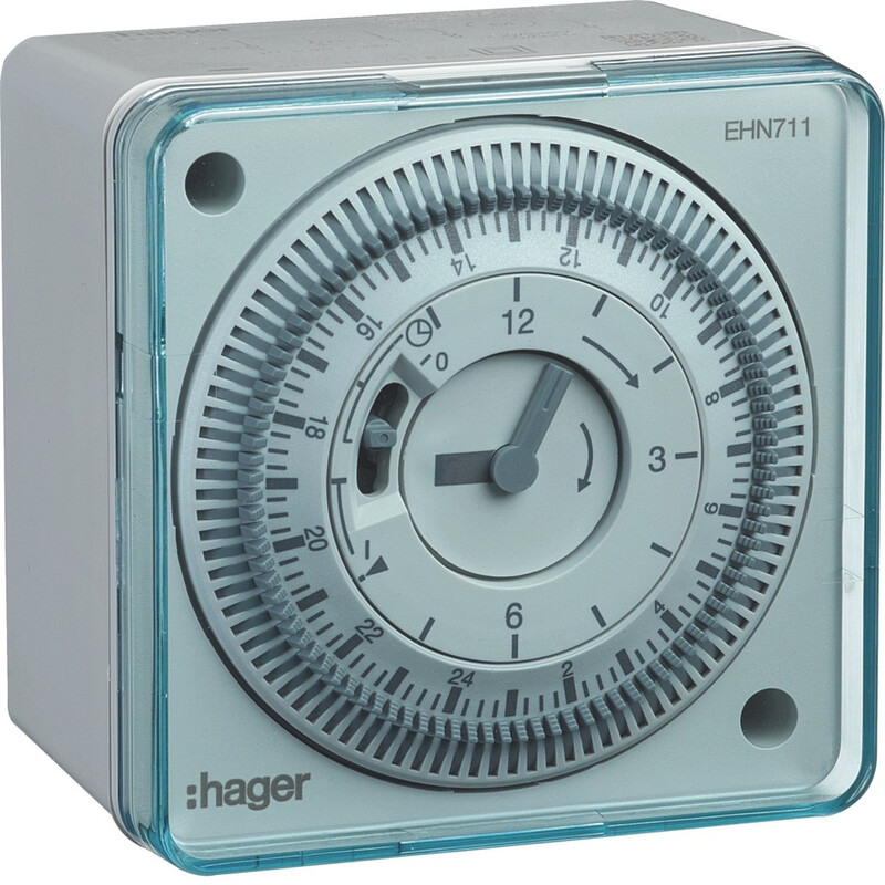 TIME SWITCH ANALOG EHN711 24H 1CO 13A RES.