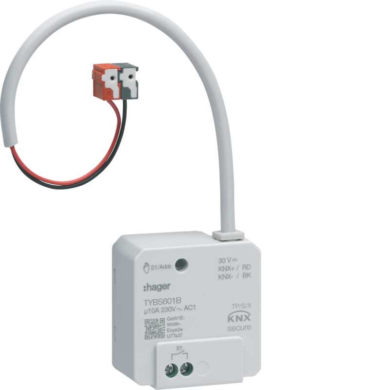 hager Brytaktor knx tybs601b 1x10a sk infälld
