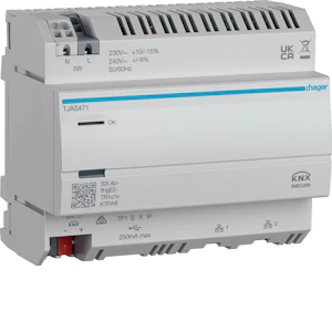 hager Liitäntäportti knx hager tjas471r domovea/iot secure