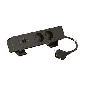 legrand Socket-outlet panel incara 2s usb c+c pd 63w 2m blk