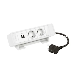 legrand Socket-outlet panel incara 2s usb c pd 45w 2m wht