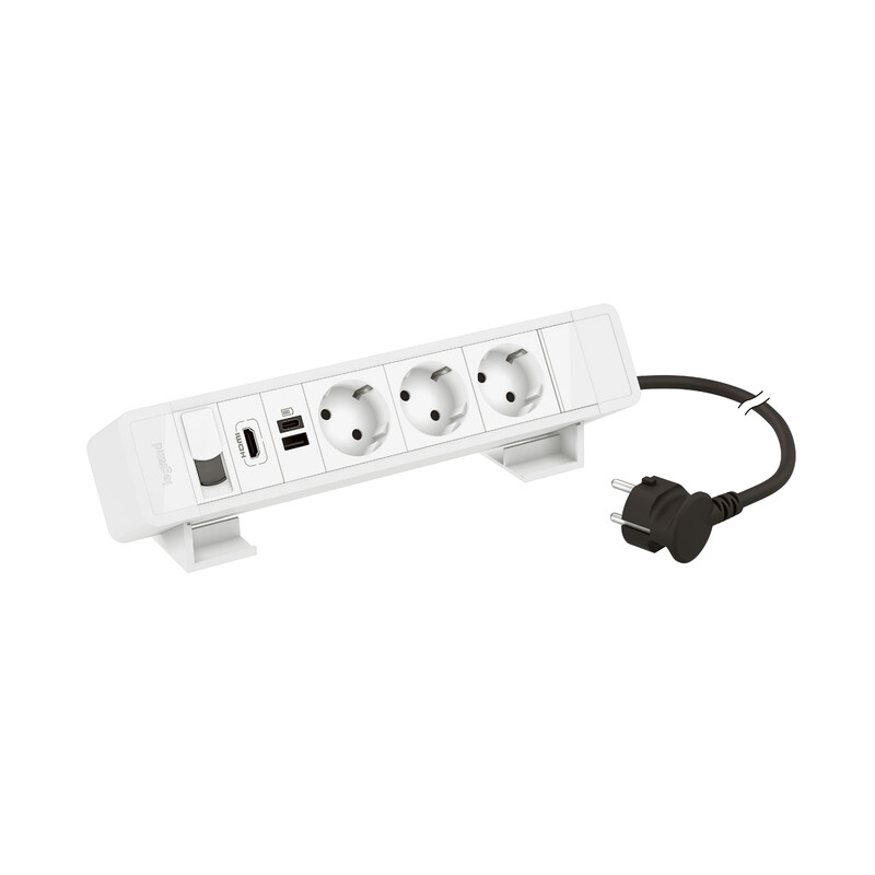 legrand Pistorasiapaneeli incara 3s usb a+c 15w rj45 hdmi val