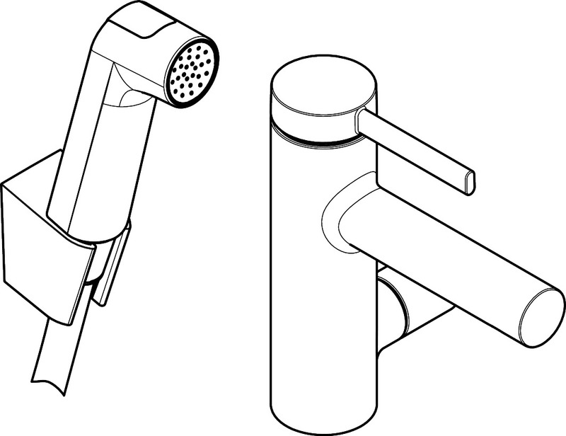 hansgrohe Pesuallashana hansgrohe 6151036 zesis bide pkv musta