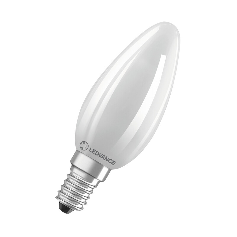 ledvance Led kron 60 matt 827 e14