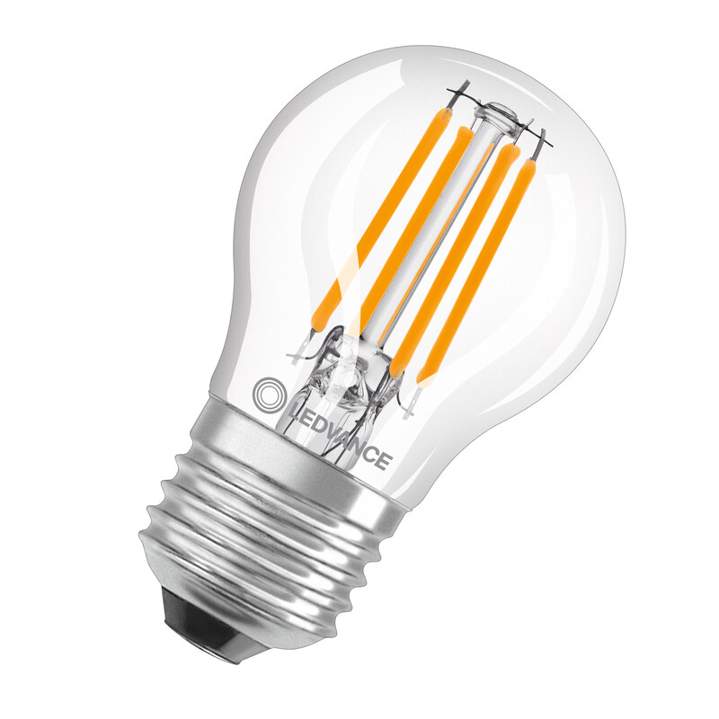 ledvance Minibollform lampa performance clp 5,5w/827 806lm e27 cl