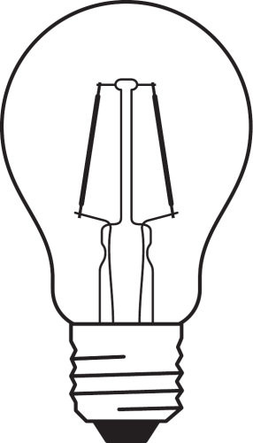 osram lamput Led-lamppu vintage 1906 led 1906 cla 2,5w/824 fil gd e27