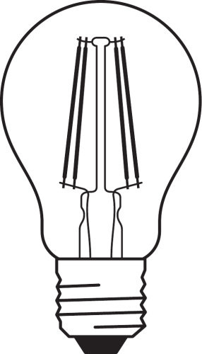 osram lamput Led-lamppu vintage 1906 led 1906 cla 6,5w/824 fil gd e27