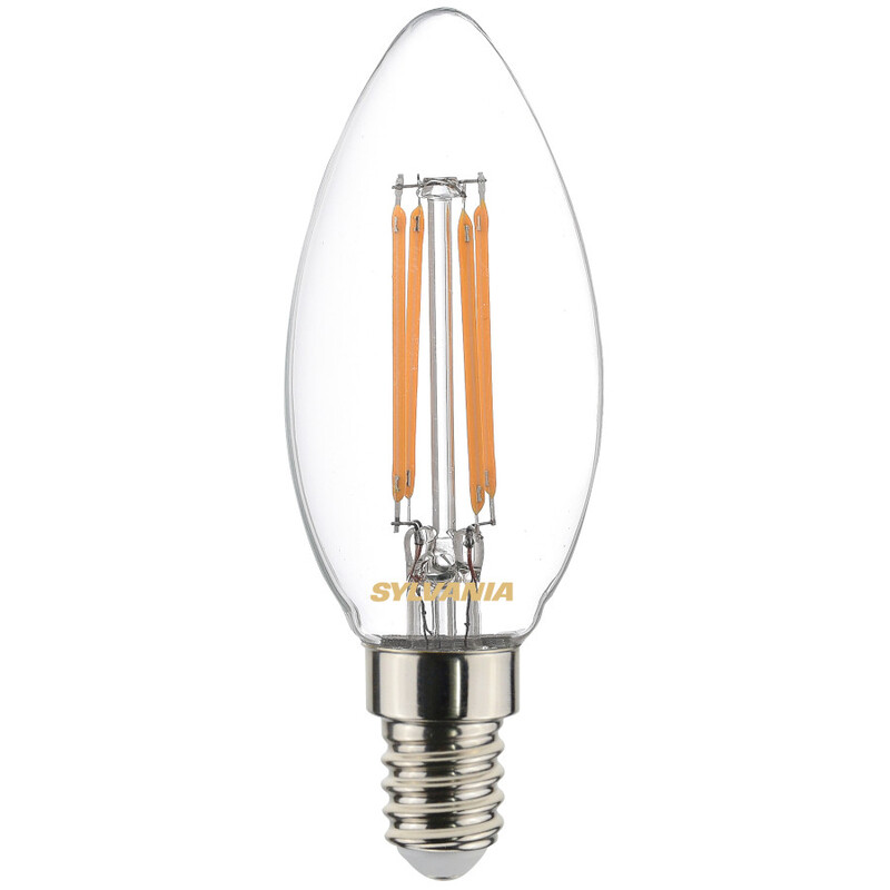 sylvania Kynttilälamppu toledo platinum retro 2,3w e14 827 485lm cl