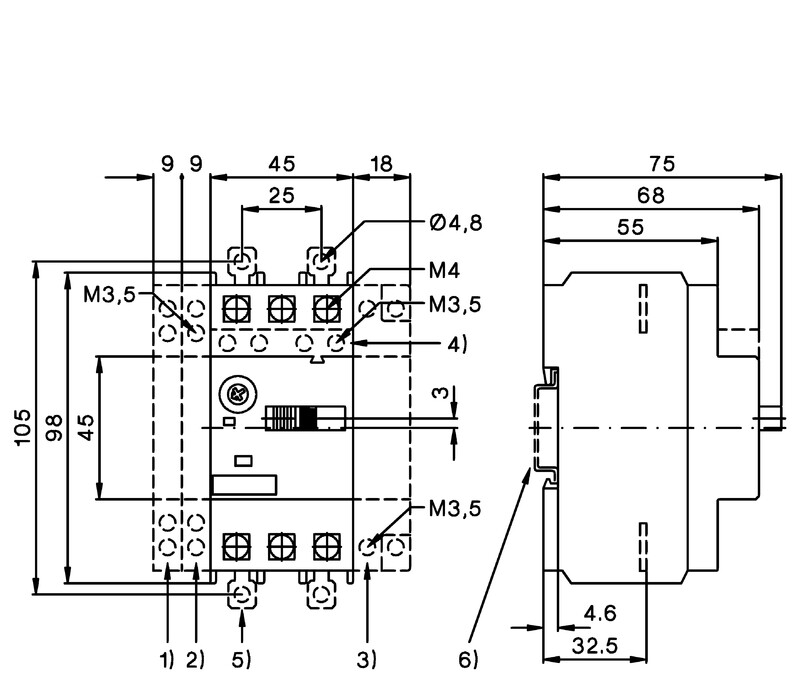 benedict Motor circuit-breaker m4-32t 6-10a 50ka