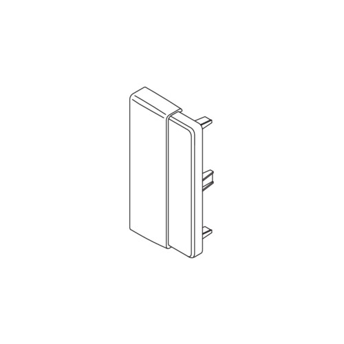 hager End piece tehalit.lf lff60110 hf 40/60x110 white