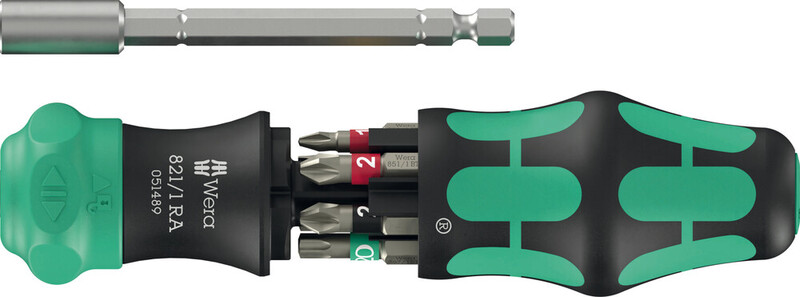 wera Skruvmejselset wera kk 28 ra 1, 6-del