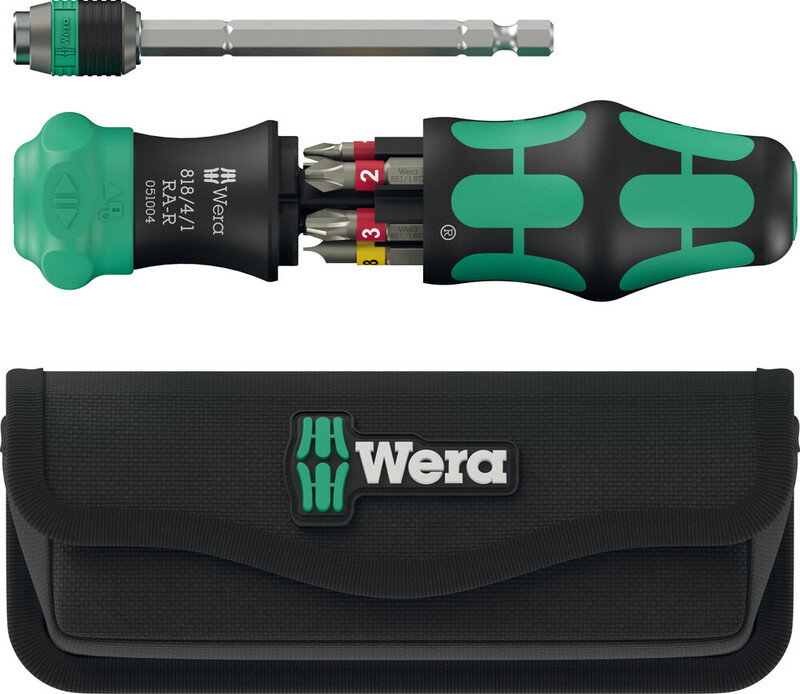 wera Screwdriver set wera kk 25 ra-r with pouch