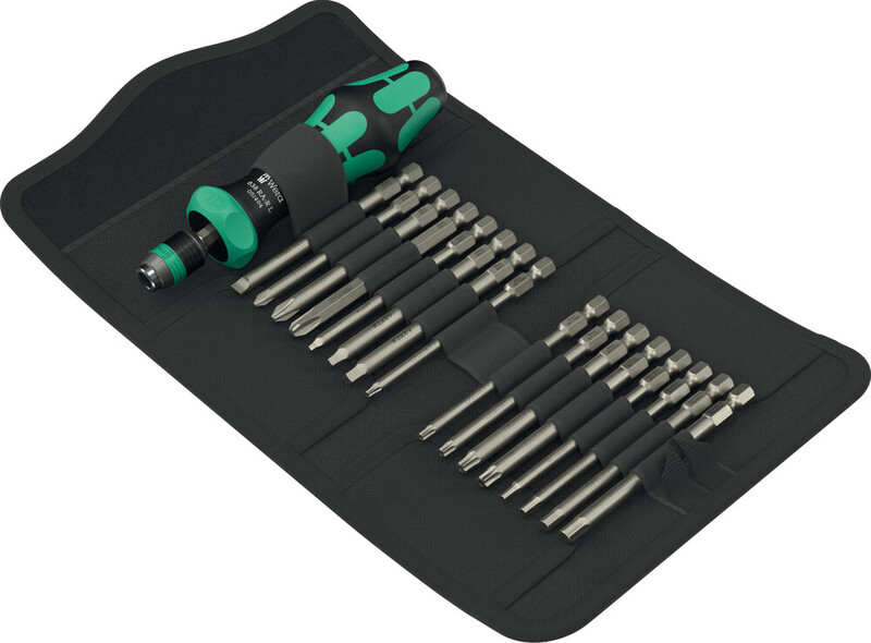 wera Screwdriver set wera kk 60 ra-r imperial, 17-pcs