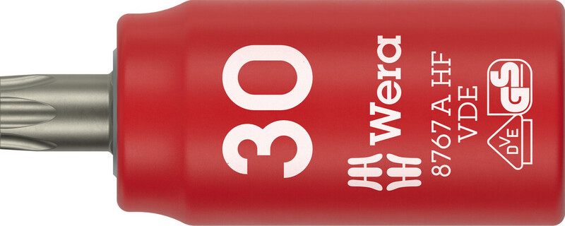 HYLSNYCKEL JT WERA 8767 A VDE HF ZYKLOP, TX 30 mm
