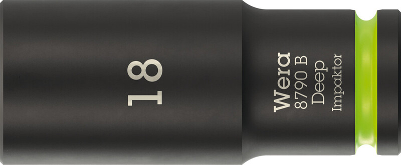 wera Hylsyavain wera 8790 b impaktor deep 3/8 18mm