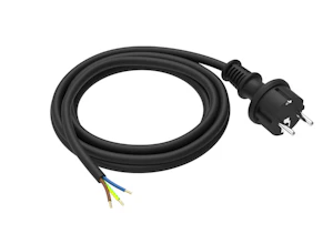 onnline Connector cable onnline h05rr-f 3g2.5mm2, black 3.0m