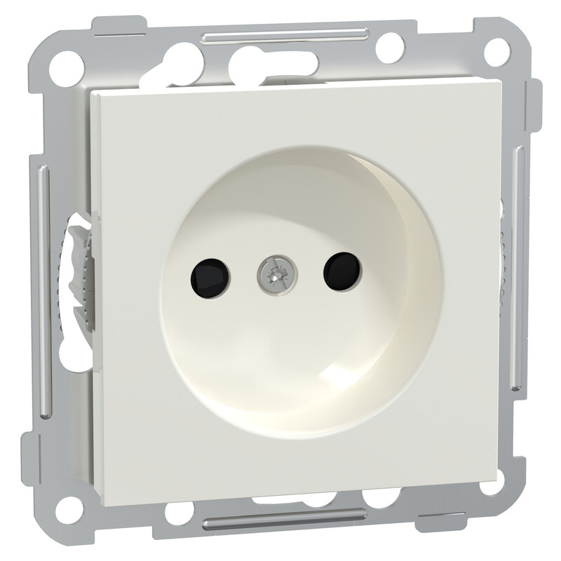 VÄGGUTTAG ELKO RS16 1N/16A//IP21 INC VIT