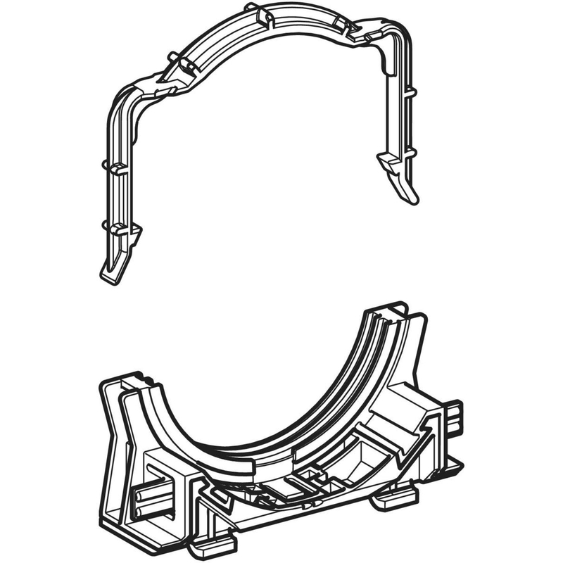 geberit Sewer pipe bracket geberit duofix for elements 2025-