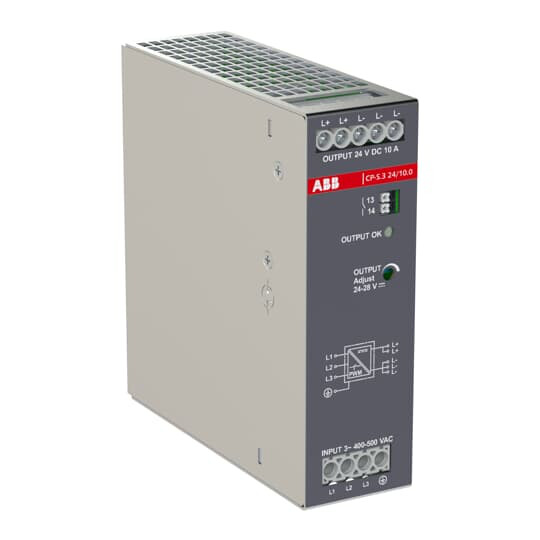 abb Power supply 3-ph, 24v, 10.0a