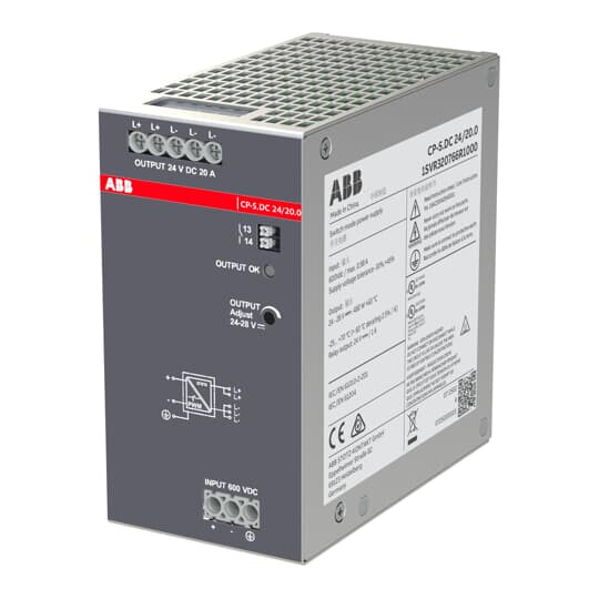 abb Power supply dc-dc, 24v, 20.0a