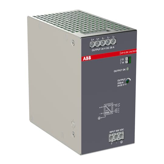 abb Power supply dc-dc, 24v, 20.0a