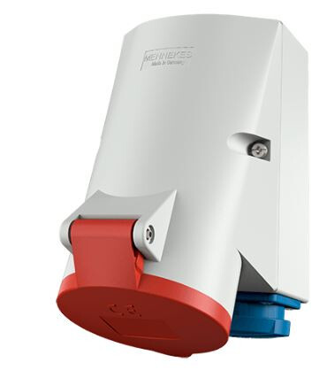 WALL MOUNTED RECEPTACLE 1651 DOUPLEBOX IP44