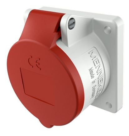 PANEL MOUNTED RECEPTACLE 3451 32A5P 6H400V - IP44