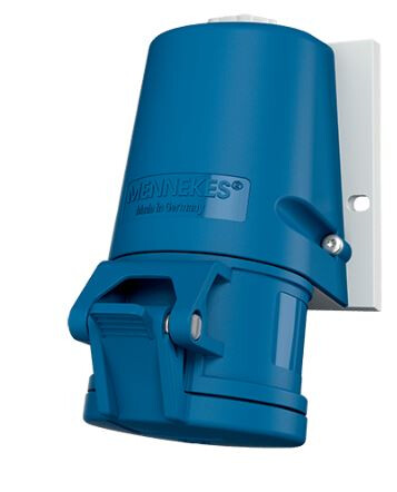 WALL MOUNTED RECEPTACLE 1341 16A3P 6H230V - IP44