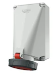 WALL MOUNTED RECEPTACLE 143 125A5P 6H400V - IP67